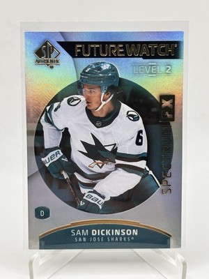 Sam Dickinson 2025-26 SP Authentic Spectrum FX Level 2 Future Watch Bounty