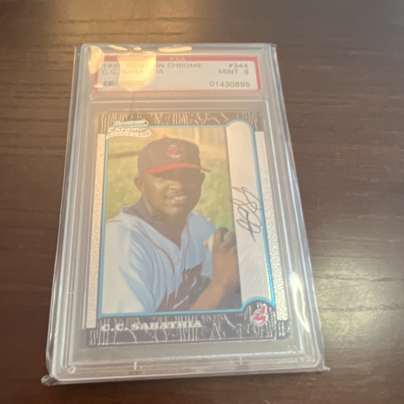 1999 Bowman C.C. Sabathia #344 (RC) PSA 9 Mint