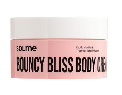 Bouncy Bliss Body Cream Exotic Vanilla & Tropical Floral Solme 6.76 fl oz