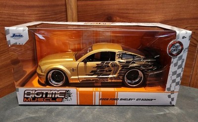 NEW 2025 JADA  2008 FORD SHELBY  GT-50OKR  BIG TIME MUSCLE  1:24  SCALE