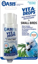 OASIS 80257 Vita Drops for Small Birds, 2- ounce liquid multivitamin