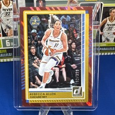 2025 Donruss WNBA Rebecca Allen Red Lava 182/399