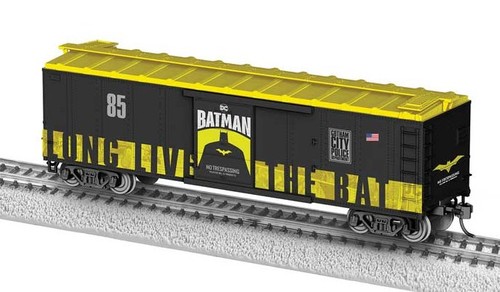 Lionel 2454600 40' Steel Flat-End Boxcar "Batman #85 (85th Anniversary)" #85 | Zustand: Neu