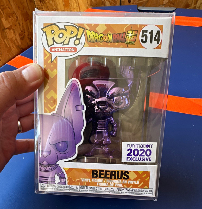 Funko Pop! Animation Dragon Ball Super Beerus #514 Funimation 2020 Exclusive