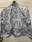 Nike Black/White Floral "AOP FTW" Zip Jacket (Small) — photo 6