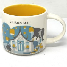 STARBUCKS CHIANG MAI 14 Oz You Are Here Collection Mug - EUC