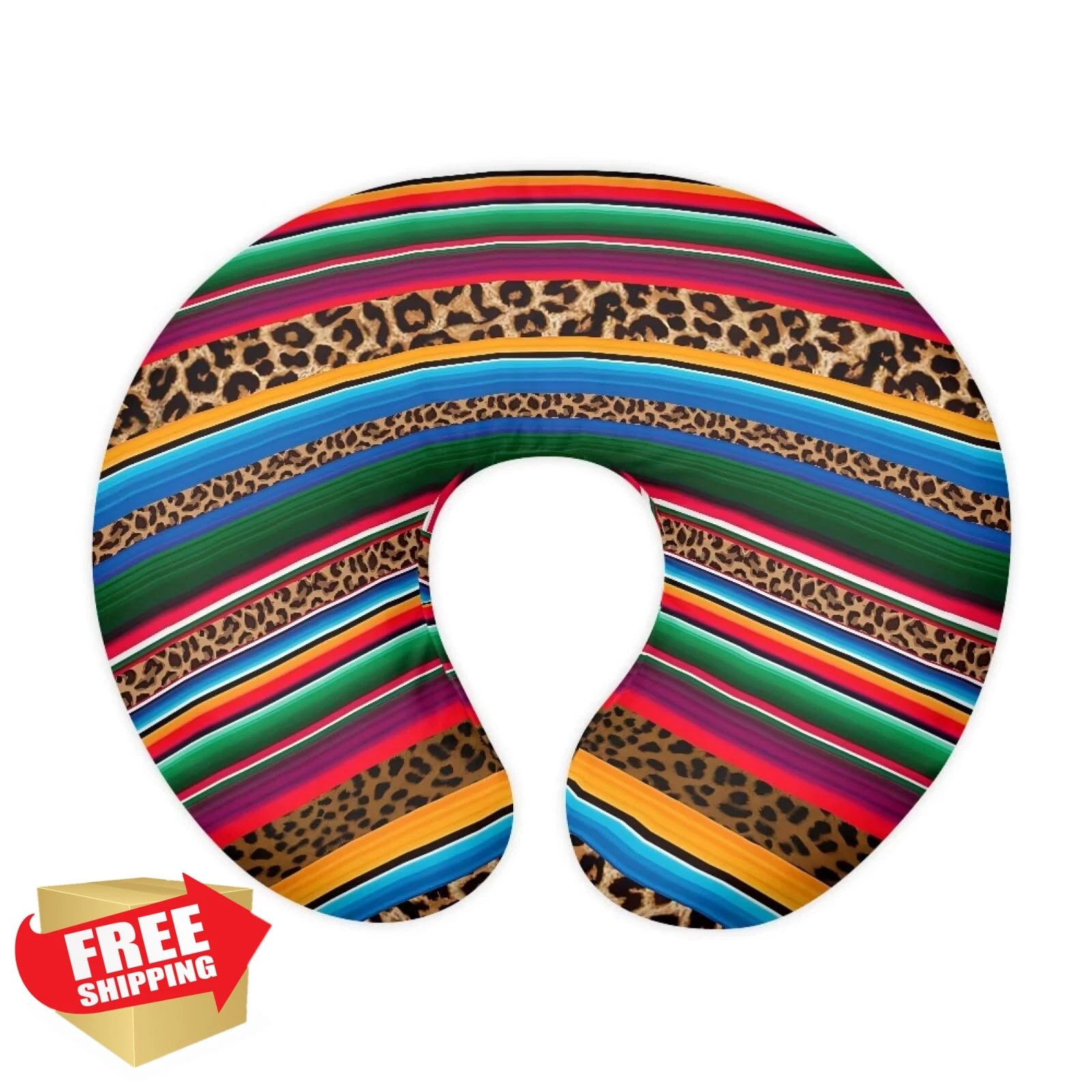 TSVAGA Nursing Pillow Cover Leopard Colorful
Opens in a new window or tab