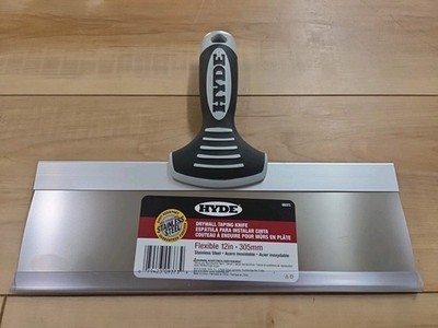 Hyde 09373 Drywall Taping Knife Flexible 12'' NEW