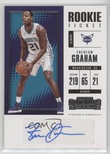 2017 Panini Contenders Retail Rookie Ticket Signatures Treveon Graham Auto 0q0