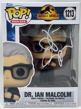 Jeff Goldblum Signed Dr. Ian Malcolm Funko Pop Jurassic World Dominion BAS COA