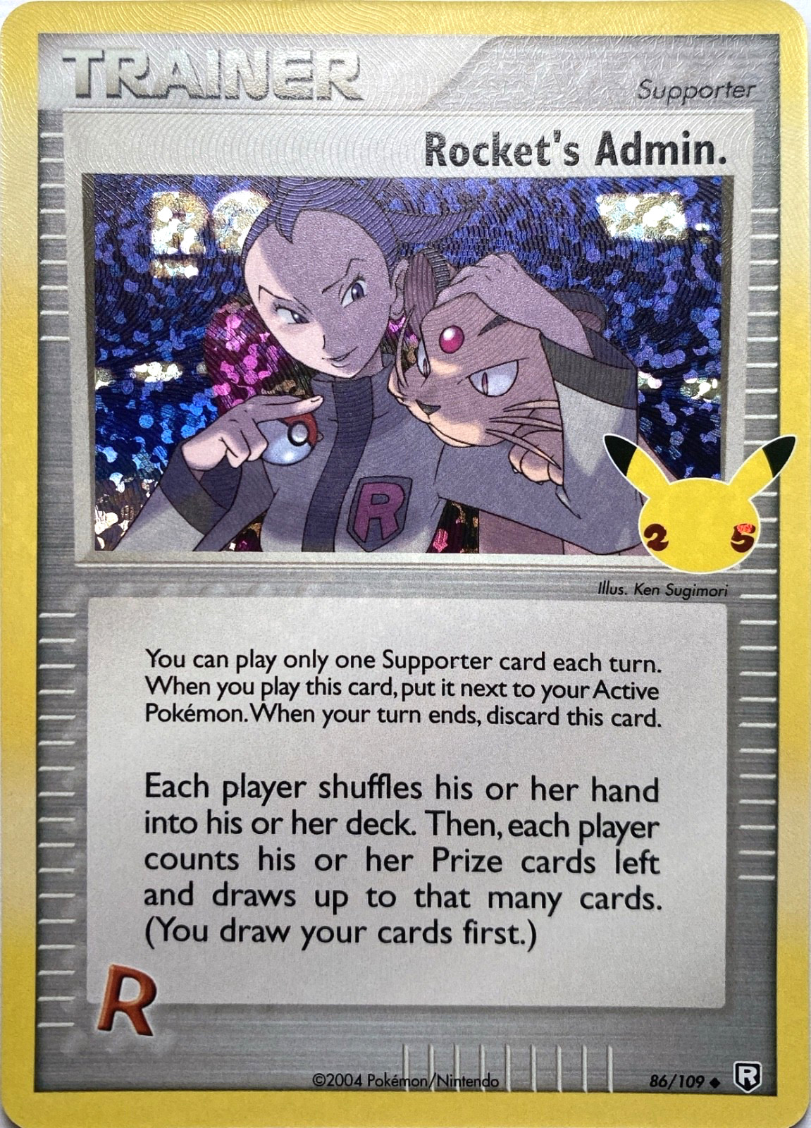 Rocket's Admin 86 - EX Team Rocket Returns - Uncommon - Pokémon - NM