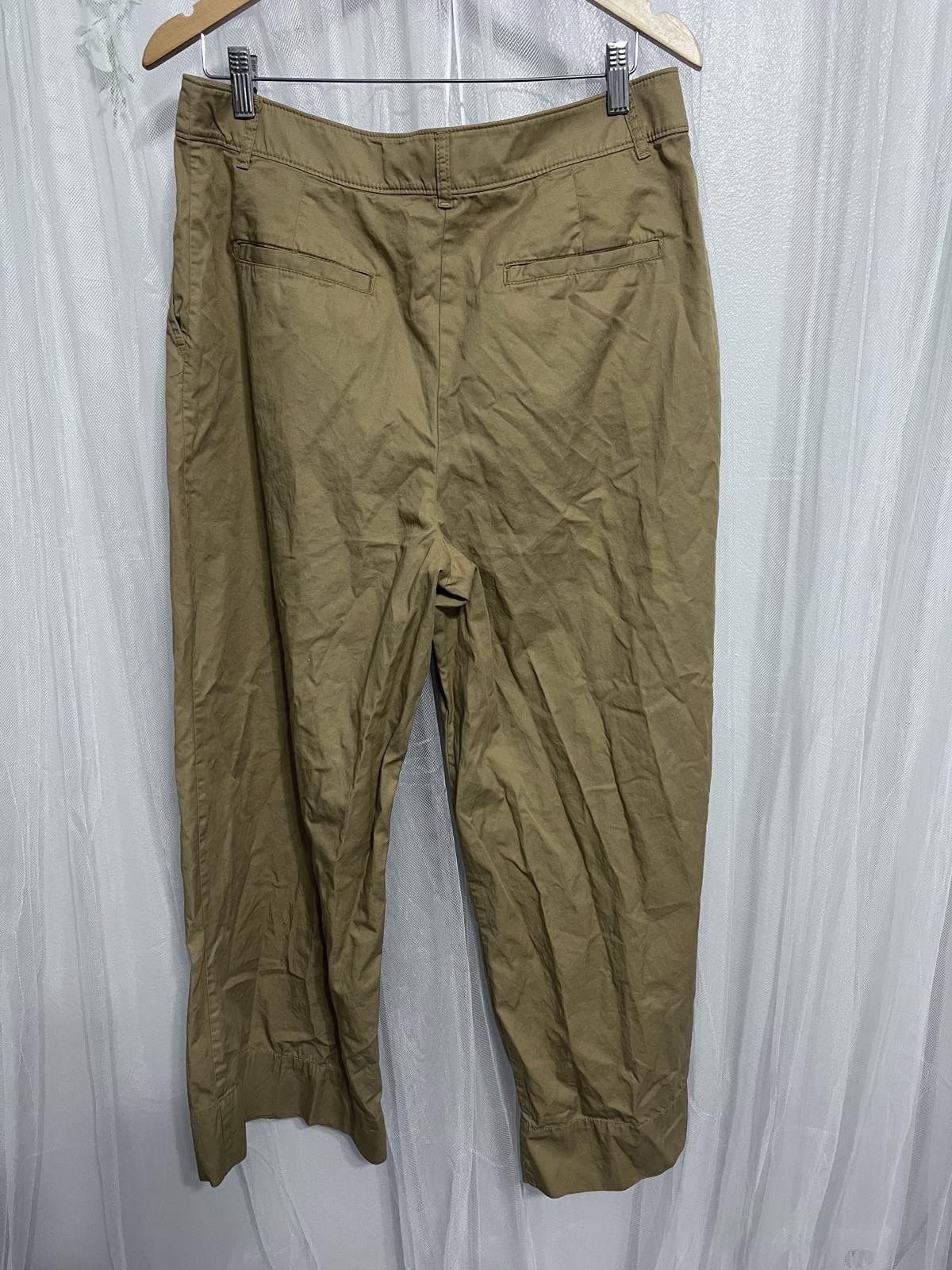 LOFT Women's Khaki Chino Pants Size 12P - image 3