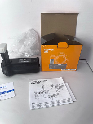 Neewer BG-E20 Battery Grip for Canon EOS 5D Mark IV, Shutter Release Black