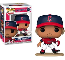 Funko Pop! MLB:  Jose Ramirez Cleveland Guardians Vinyl Figure #100