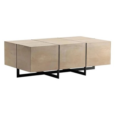 Norwood Block Base Cocktail or Coffee Table