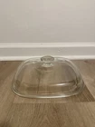 Pyrex A 12 C Clear Glass Square Replacement LID ONLY For Corning Ware 10"