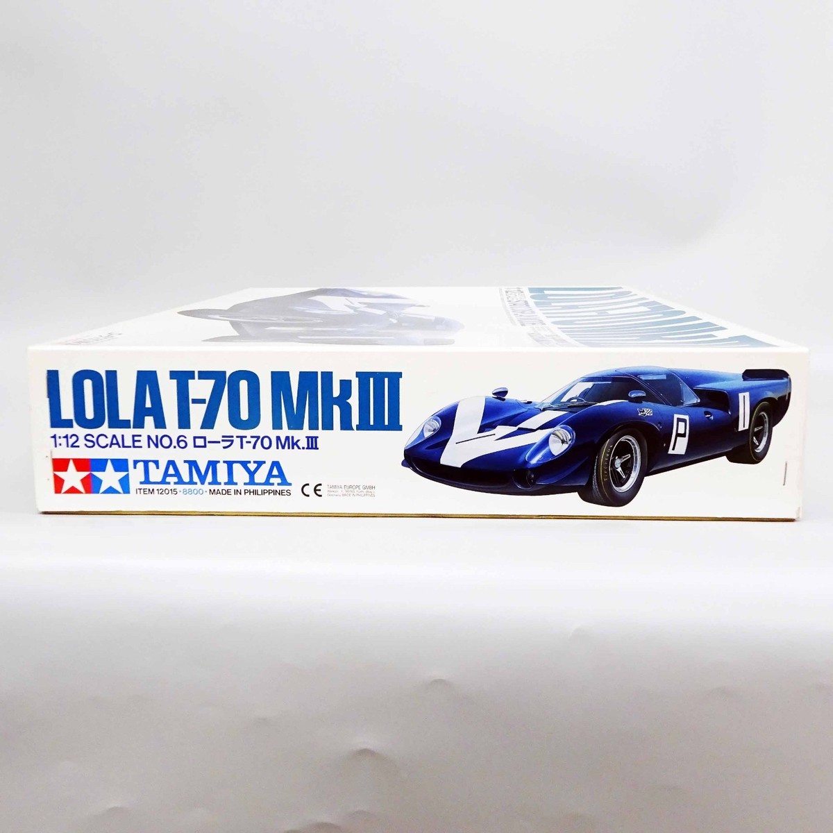 Tamiya 1/12 LOLA T-70 MkIII Racing Car Plastic Model Kit Big Tamiya 1/12 LOLA T-70 MkIII Racing Car Plastic Model Kit Big