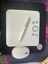 Wacom Bamboo Fun Pen Tablet Model CTE450W - Mouse, Stylus and Cables Included