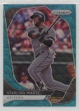 2020 Panini Prizm Teal Wave Prizm Starling Marte #41 07ke