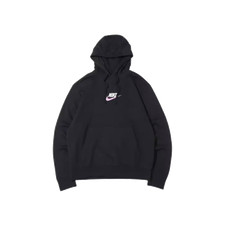 Nike Black Club French Terry Pullover Hoodie Asia 