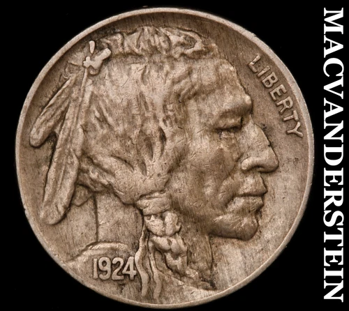 1924 Buffalo Nickel - Extra Fine Better Date No Reserve #i7202