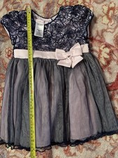 American Princess Girls Navy Dress Size 2T