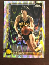 2025-26 Topps Chrome Update #150 Rick Barry RayWave Refractor