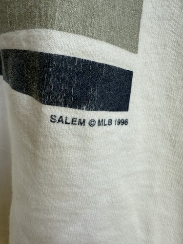 Vintage Salem Sportswear Herren T-Shirt weiß Seattle Mariners Medium MLB 1996 - Bild 4 von 13