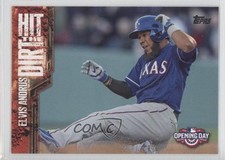 2015 Topps Opening Day Hit the Dirt Elvis Andrus #HTD-13 o6n