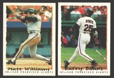 1995 TOPPS - SAN FRANCISCO GIANTS Team Set