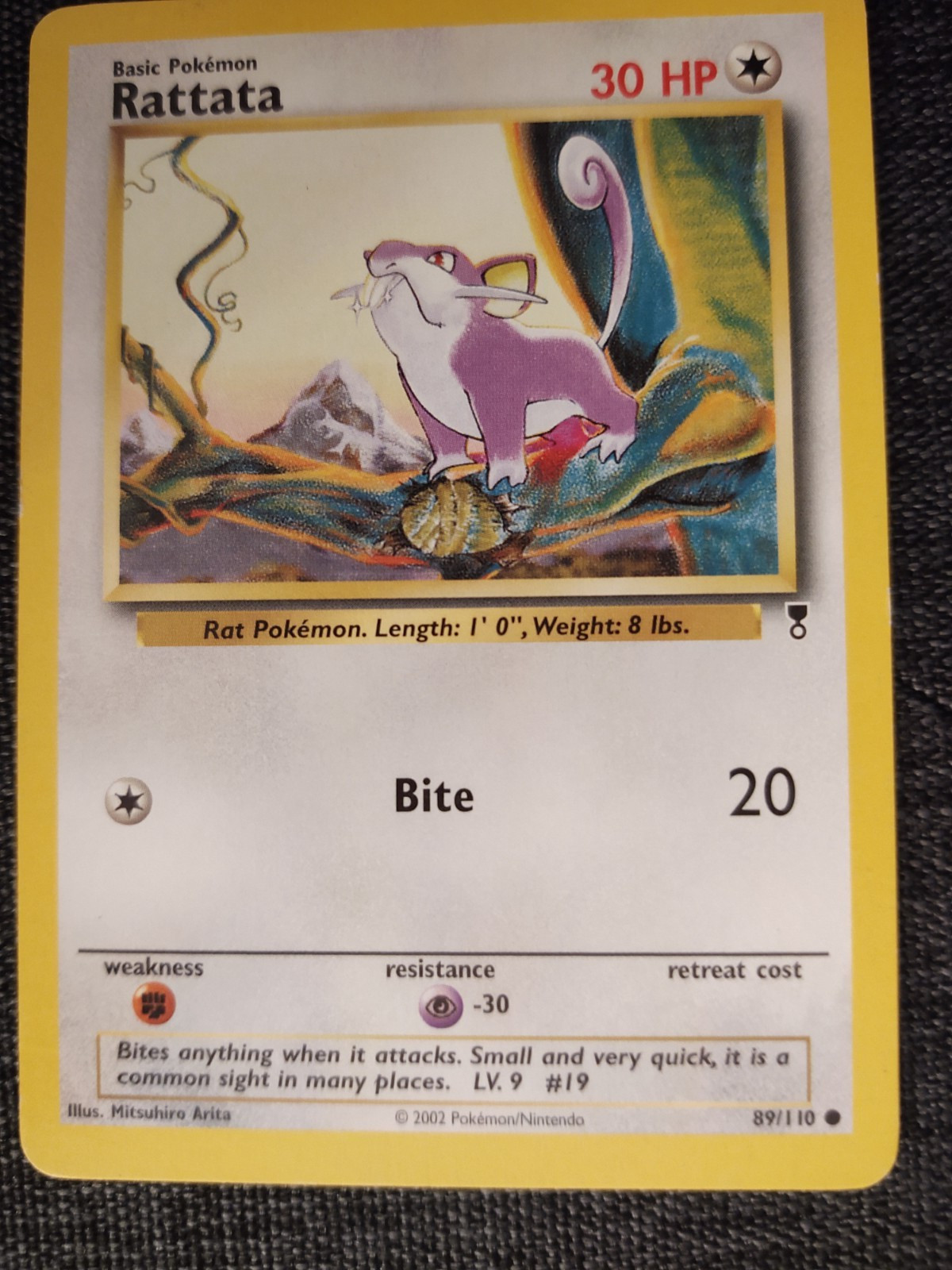 Pokémon TCG Rattata Legendary Collection 89/110 Regular NM