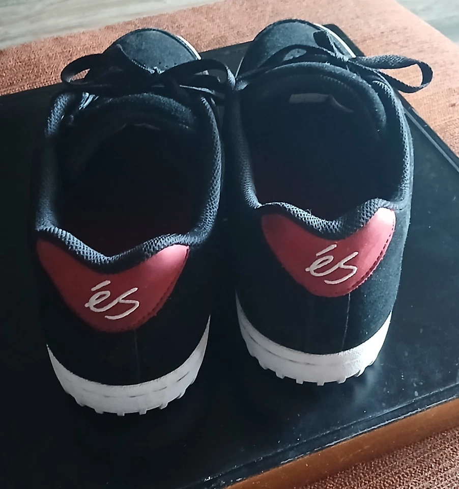 Zapatos de skate para hombre Accel Slim X Quattro negros gamuza talla 11,5 para hombre Foto 4 de 4