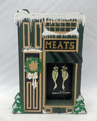 Shelia's Collectibles - Butcher Shop - Dickens Village - #XMS03