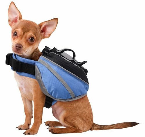 Sierra Dog Supply EX Extreme Outdoor Gear Dog Backpack- PINK/BLACK SMALL