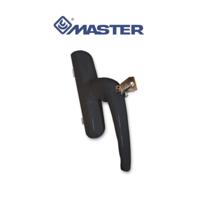 Maniglia MASTER Cremonese Per Porte Alluminio - Apertura Interna, Bianco, Modello 6003E - Foto 4