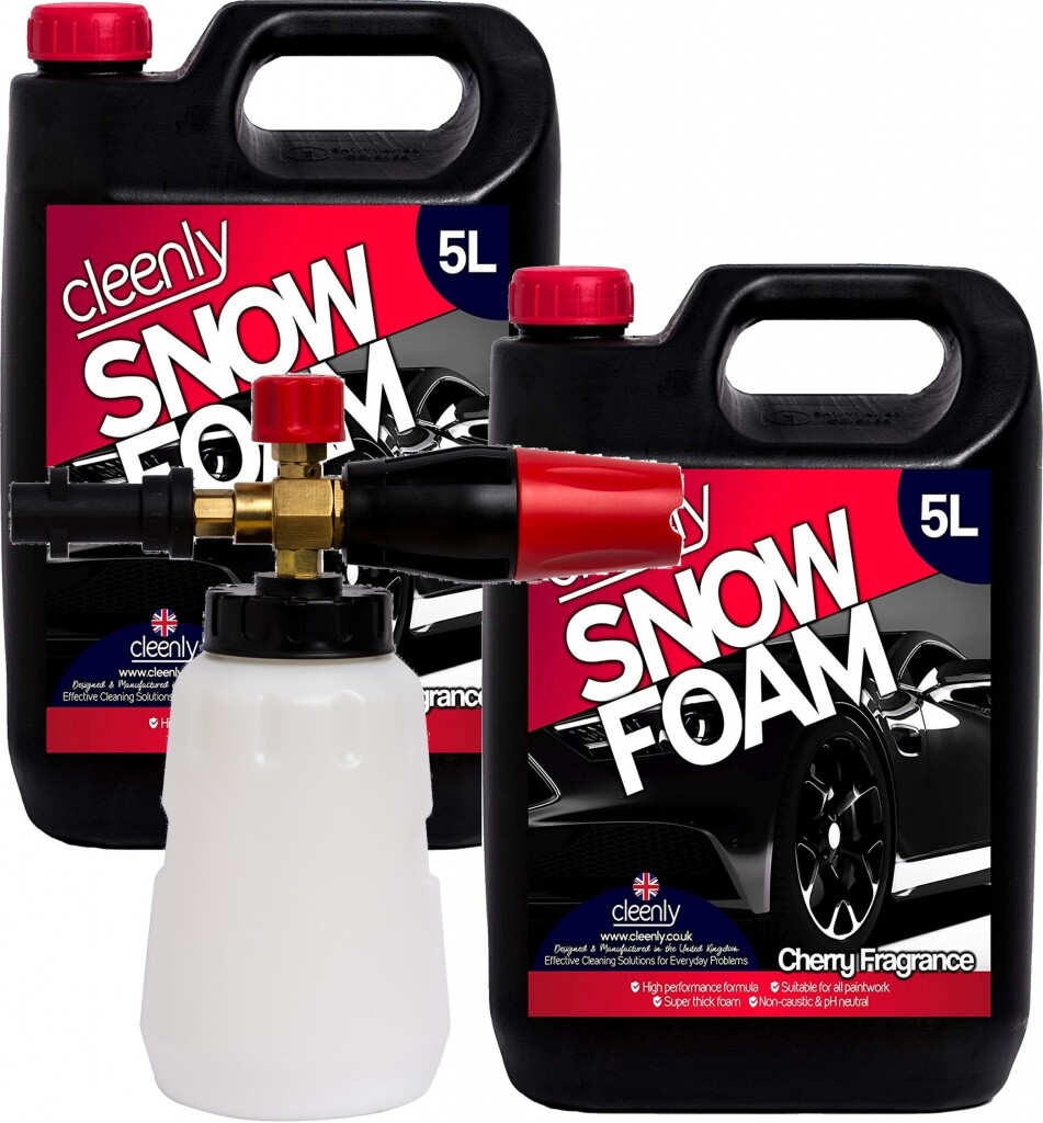 Cleenly Snow Foam Cherry Lance Cannon Karcher K Compatible Gun Car Clean 10L
