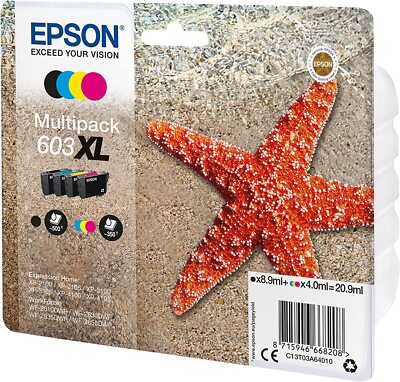 Epson 603 XL Multipack Expression Home XP-2100 XP-3155 XP-4150 WF-2810DWF