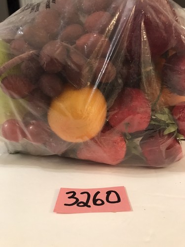 Faux Fruits Decorative Mixed Lot of 35 Colorful Assorted Prop Real Size - Afbeelding 9 van 9
