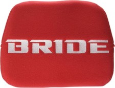 Bride Logo Tuning Pad Head Rest Cushion K01bpo Jdm Optional Parts Bucket Seats