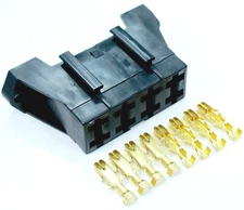 Delphi 4 Way Fuse Block Panel Holder W Terminals 12v, 4 Gang Block  ATO ATC 12Ga