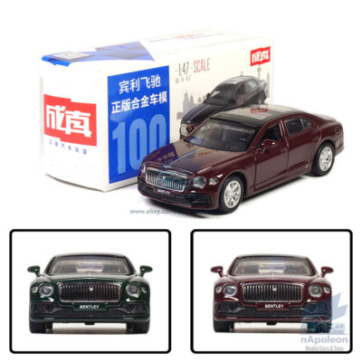 1:47 Bentley Flying Spur Hybrid Model Car Diecast Vehicle Kids