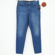 LAUREN RALPH LAUREN CURVY HIGH-RISE SKINNY LEG JEANS - EDEN WASH SIZE 10 NWT