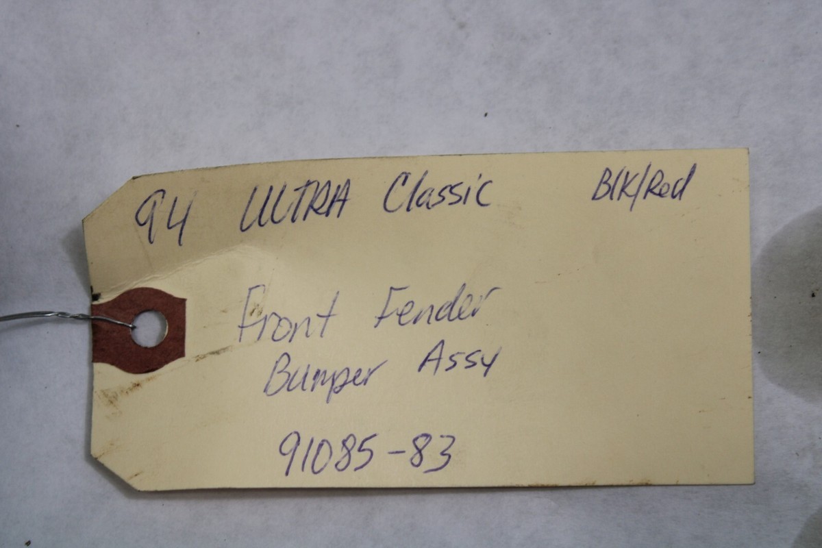 M Front Fender Bumper Assy. 91085-83 1994 Harley Davidson