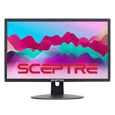 Sceptre 22'' FHD LED Monitor 75Hz HDMI VGA with Built-in Speakers NEW