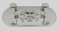 Skateboard Belt Buckles Style Skull Skeleton Pirate Skateboarders Men Silver New