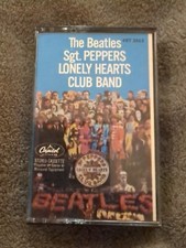 The Beatles Sgt. Peppers Lonely Hearts Club Band Cassette Capital 4XT 2653 Vtg