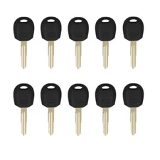 New Uncut Blank Transponder Key Replacement for Kia ID46 Chip HY021-PT(10 Pack)