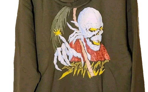 Stance Hoodie Men's Size Large - 第 1/5 張圖片