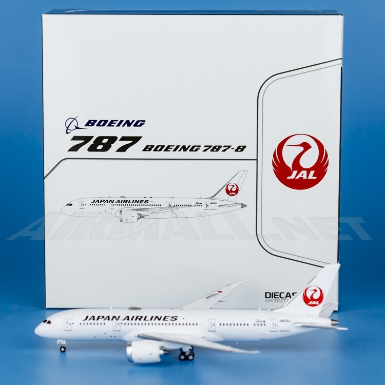 1:400 JC Wings Japan Airlines Boeing 787-8 Airplane Diecast