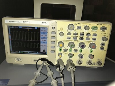 Agilent Technologies DSO1004A Digital Storage Oscilloscope 60MHz Japanese Rubi